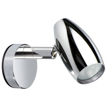 Applique LED Quick Olivia chromée réglable