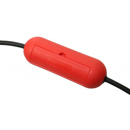 Boîte de connexion ElectroSafe rouge pour prises Schuko