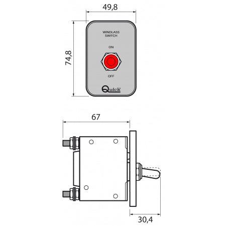 Le Coupe Circuit Hydraulique Magnétique Quick est idéal pour protéger vos systèmes électriques en courant continu. Disponible en plusieurs puissances (40A à 100A), il offre une solution fiable pour sécuriser vos installations.