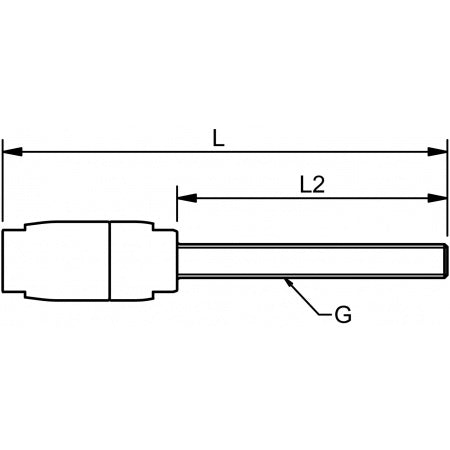 Embout de câble pour crochets Pelican Blue Wave