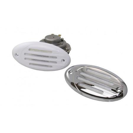 Klaxon encastré SEAWORLD 12V blanc chromé