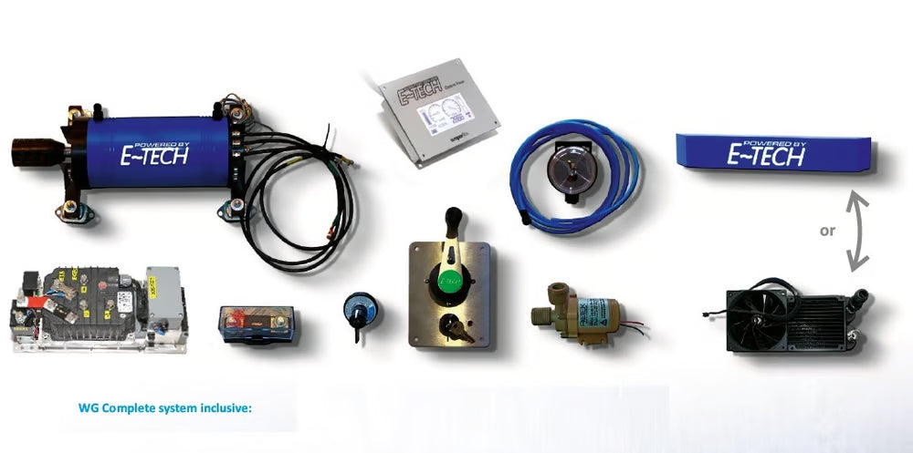 Moteur inboard electrique E-Tech 20 WG 96VDC
