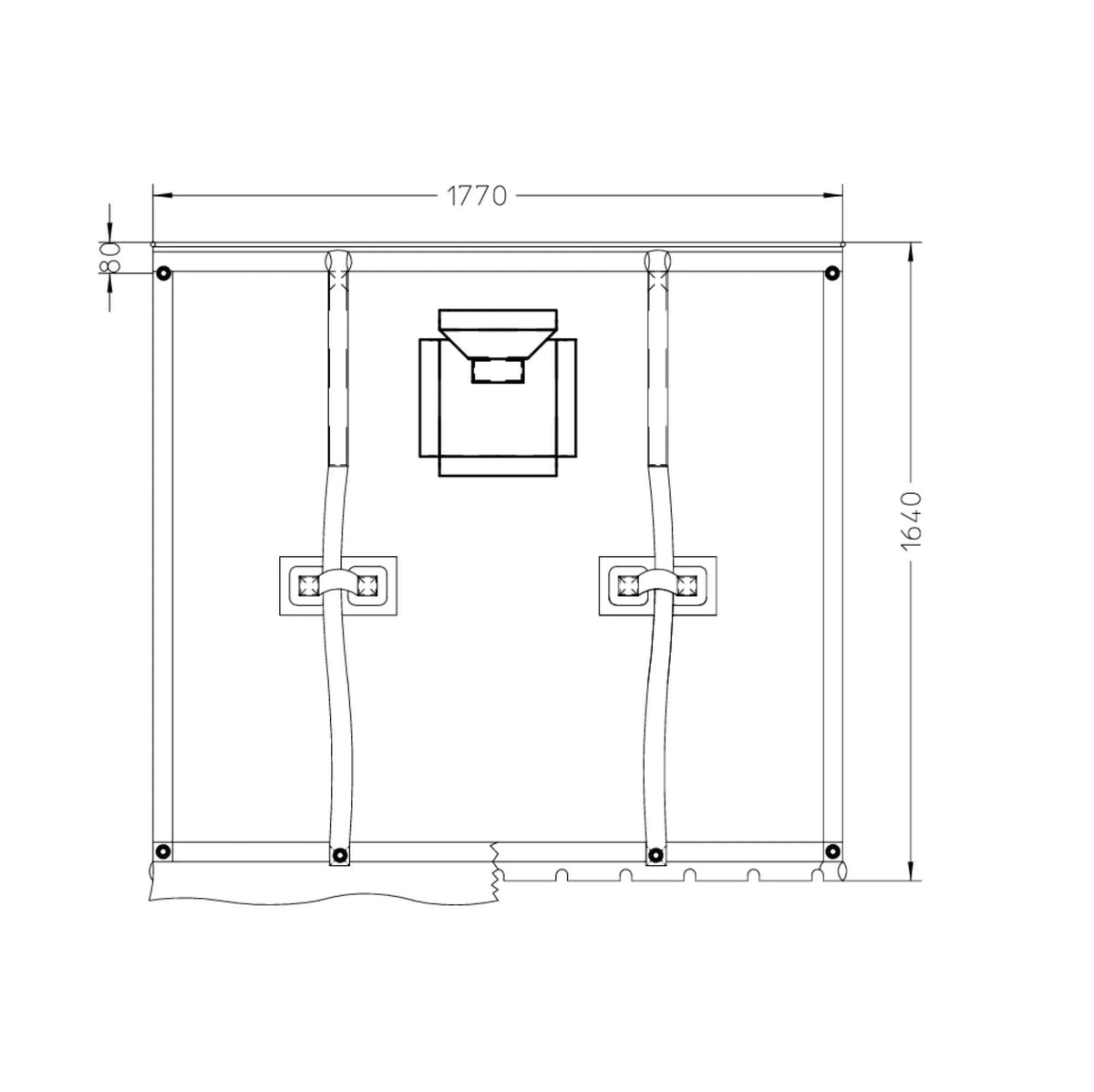 Trampoline compatible New Cat 13.5 – Soude Mesh PVC Nenuphar