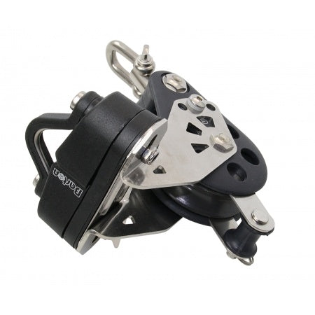 Poulie simple pivot taquet coinceur KEVLAR ringot Cruiser CLAMCLEAT