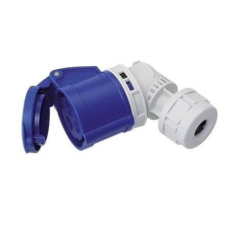 Prise CEE extérieure avec protection IP44, connexion électrique sécurisée