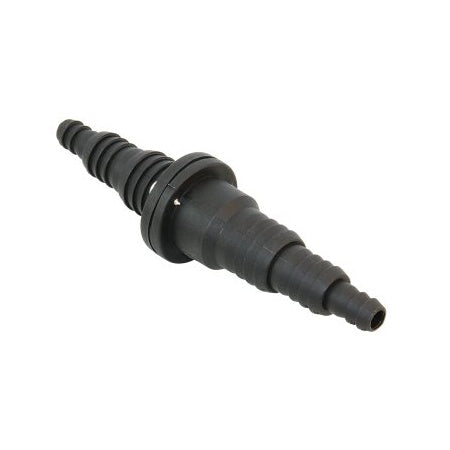 Raccord anti-retour EK17653, polypropylène, clapet caoutchouc intégré.
