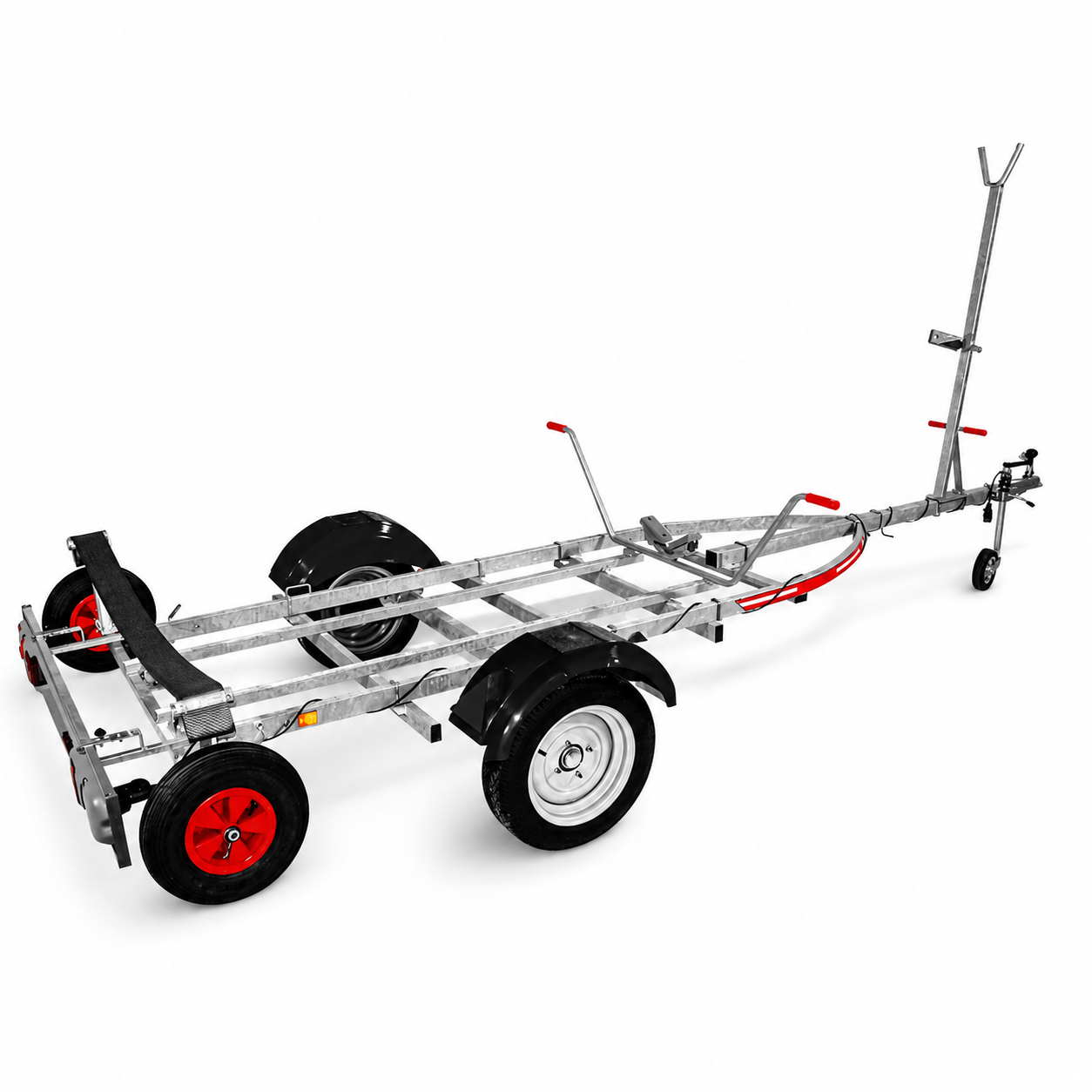 Remorque de route deriveur double combi ROCCA