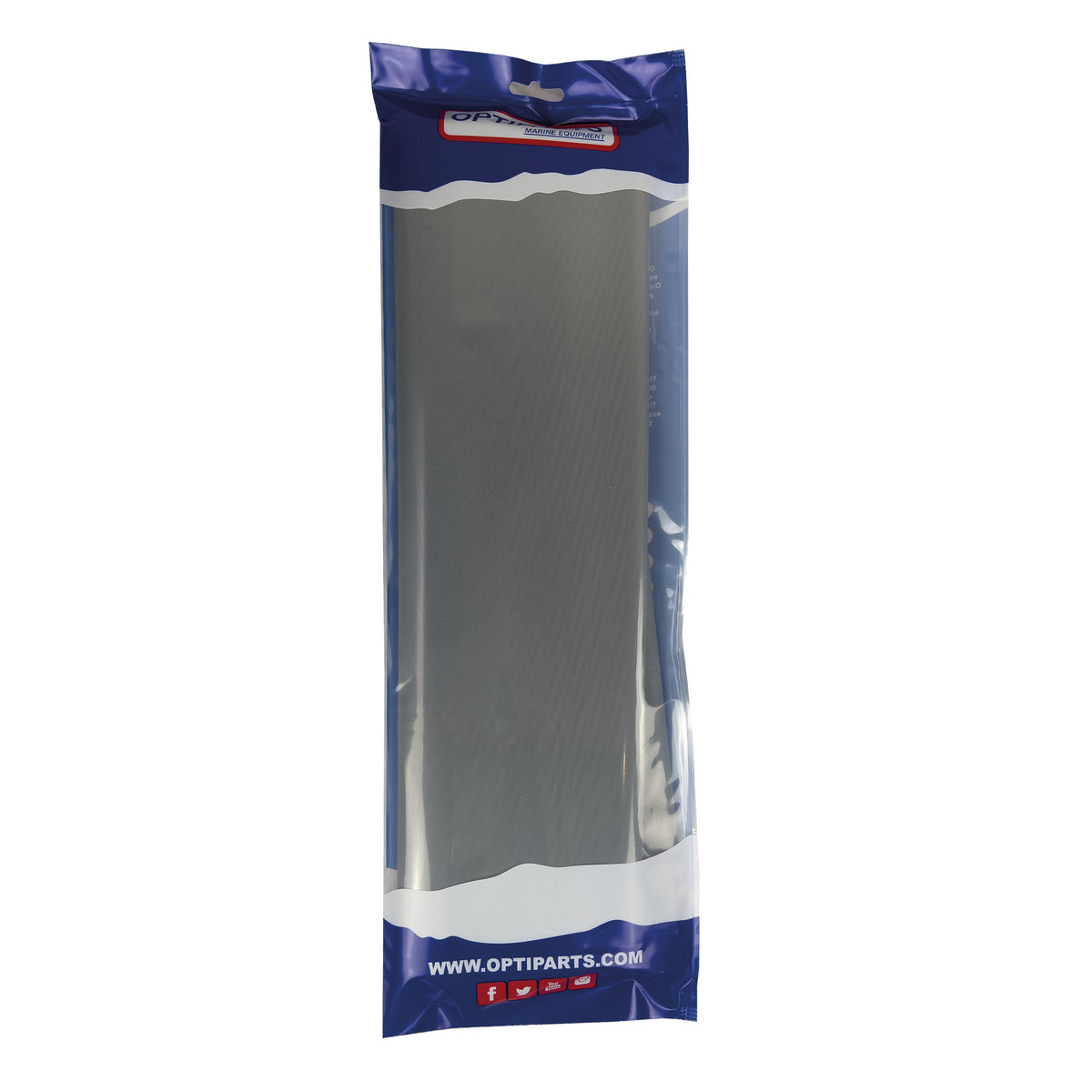 Réserve de flottabilité Optimist 43L – gris – nylon enduit – valve PVC anti-retour.