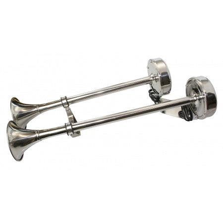 Avertisseur inox 12V SEAWORLD bateau simple double