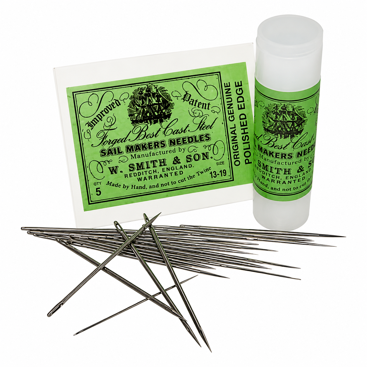 Set 5 ou 25 aiguilles triangulaires pour voiles