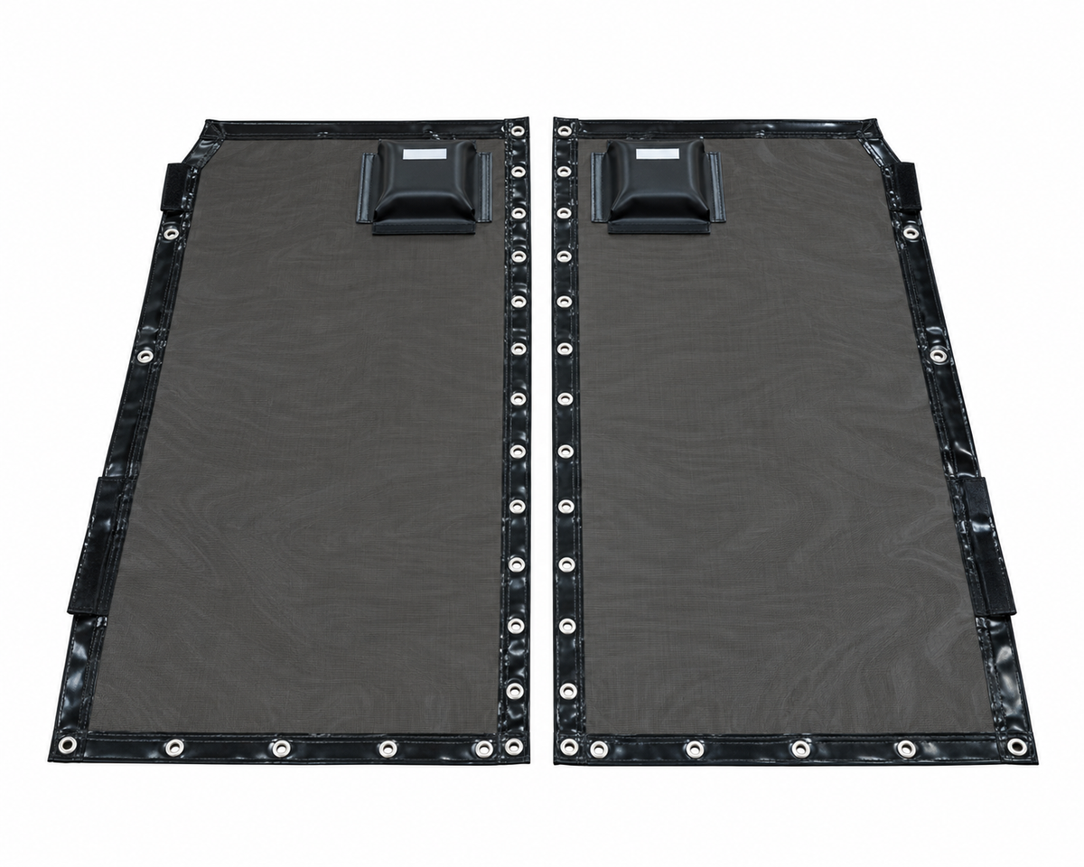 Trampoline compatible catamaran Stamped mesh 2 parties Nenuphar 30155MESH_2P