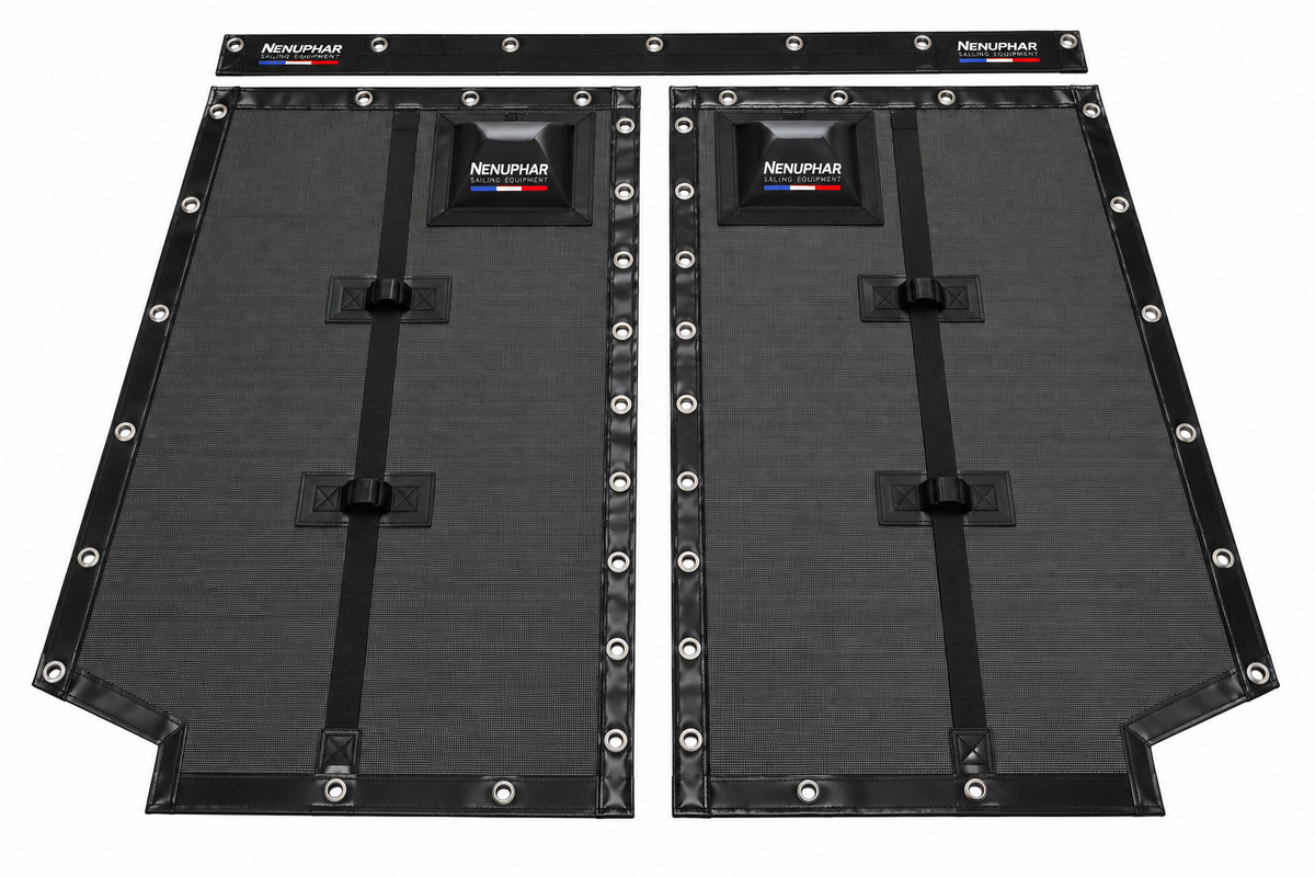 Trampoline filet Mesh noir catamaran Newcat One Nenuphar 30102MESH