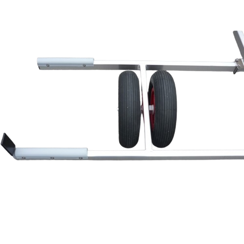 CHARIOT FIXE ALU DE MISE A L'EAU 4R+TIMON MODELE 1 | POUR CATAMARAN