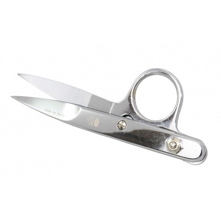 Ciseaux de tisserand ergonomiques à un anneau ou ciseaux à annulaire pour couper proprement les fils.