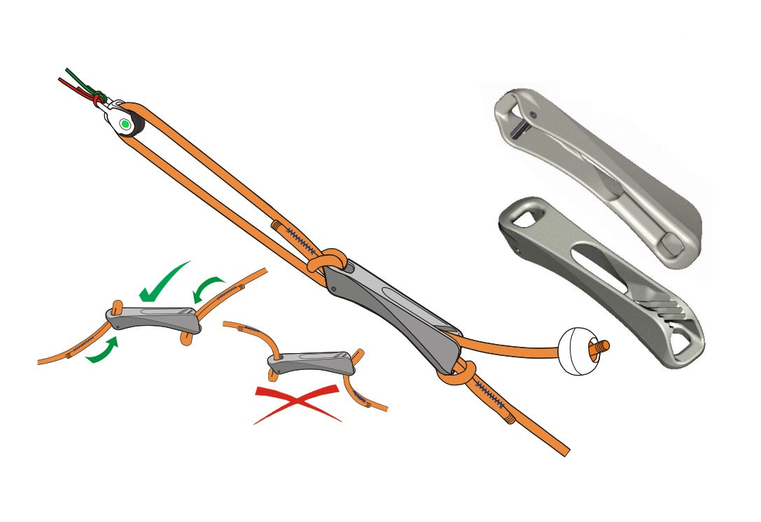 Coinceur Kite CL264 Clamcleat COBRA
