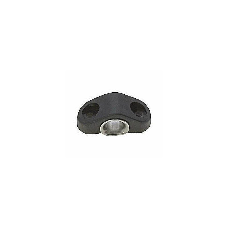 Filoir Viadana 36.10 en nylon avec douille en acier inoxydable. Conçu pour cordages jusqu'à 6 mm de diamètre, avec un entraxe de fixation de 22 mm. Compact, robuste et idéal pour une utilisation en milieu marin.