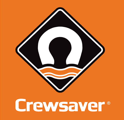 Logo Crewsaver, expert en équipements de sécurité maritime.
