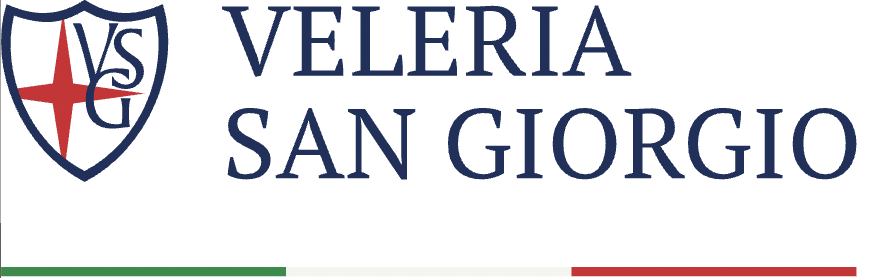 Le logo VSG représente l'identité visuelle de la marque Veleria San Giorgio, reconnue pour son expertise dans la fabrication d'équipements de sécurité nautique. Sobre et professionnel, il symbolise la qualité, la fiabilité et la durabilité des produits de la marque, tels que les gilets de sauvetage et aides à la flottabilité.