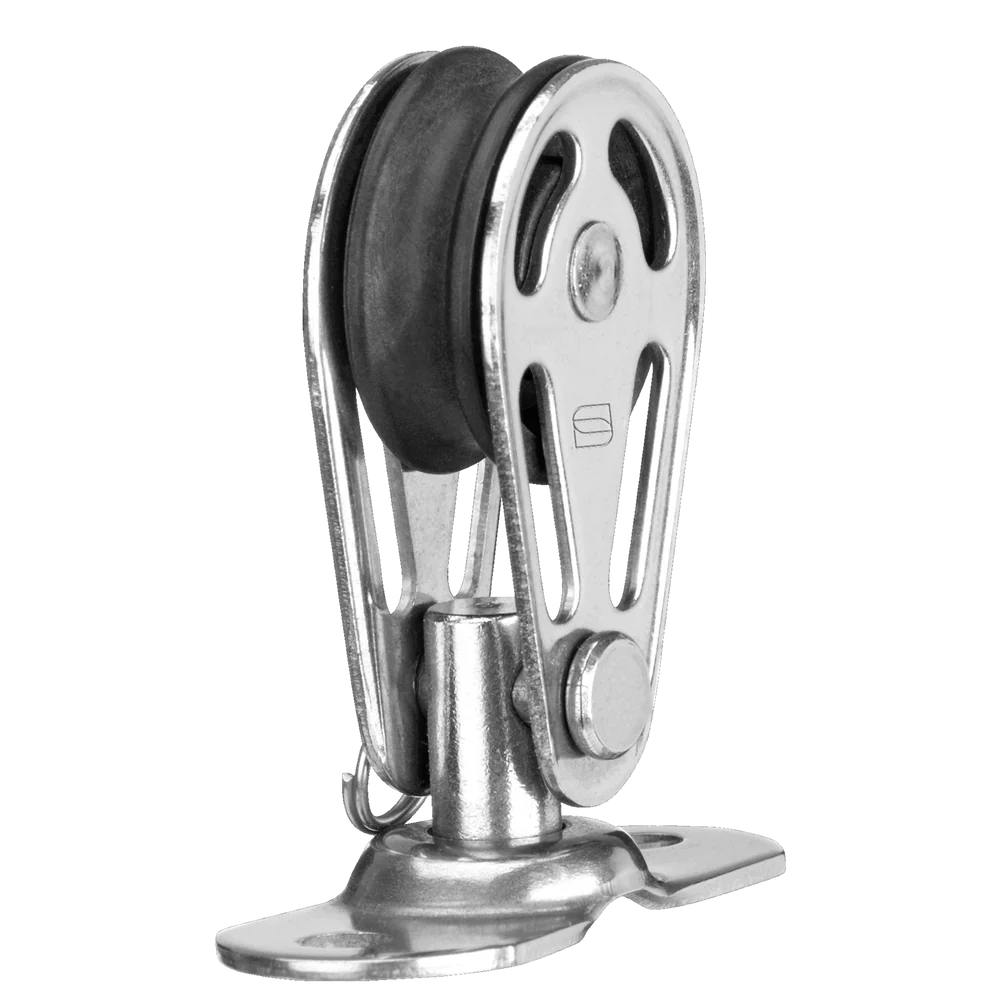 Poulie de pont Sprenger 6mm plastique inox rotative