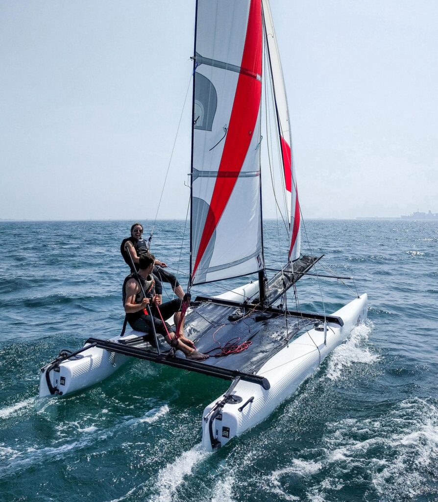 Ensemble poutre arrière – Catamaran Topaz 16
