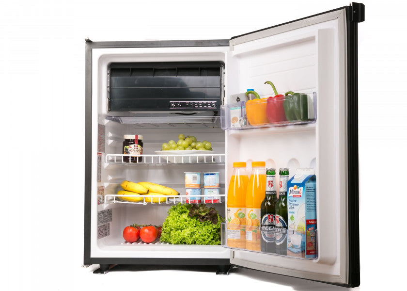 ENGEL Fridge CK100 – Réfrigérateur élégant et spacieux avec décor noir brillant