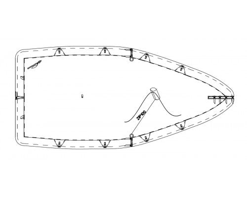 Taud supérieur RS Quest PVC 520