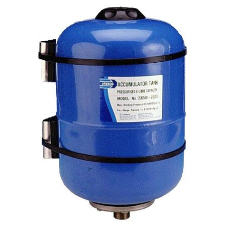 Vase d'expansion JABSCO – Débit constant, silencieux, idéal pour la gestion de l'eau sur les bateaux.