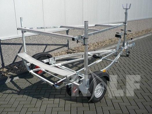 Remorque double Large avec COC