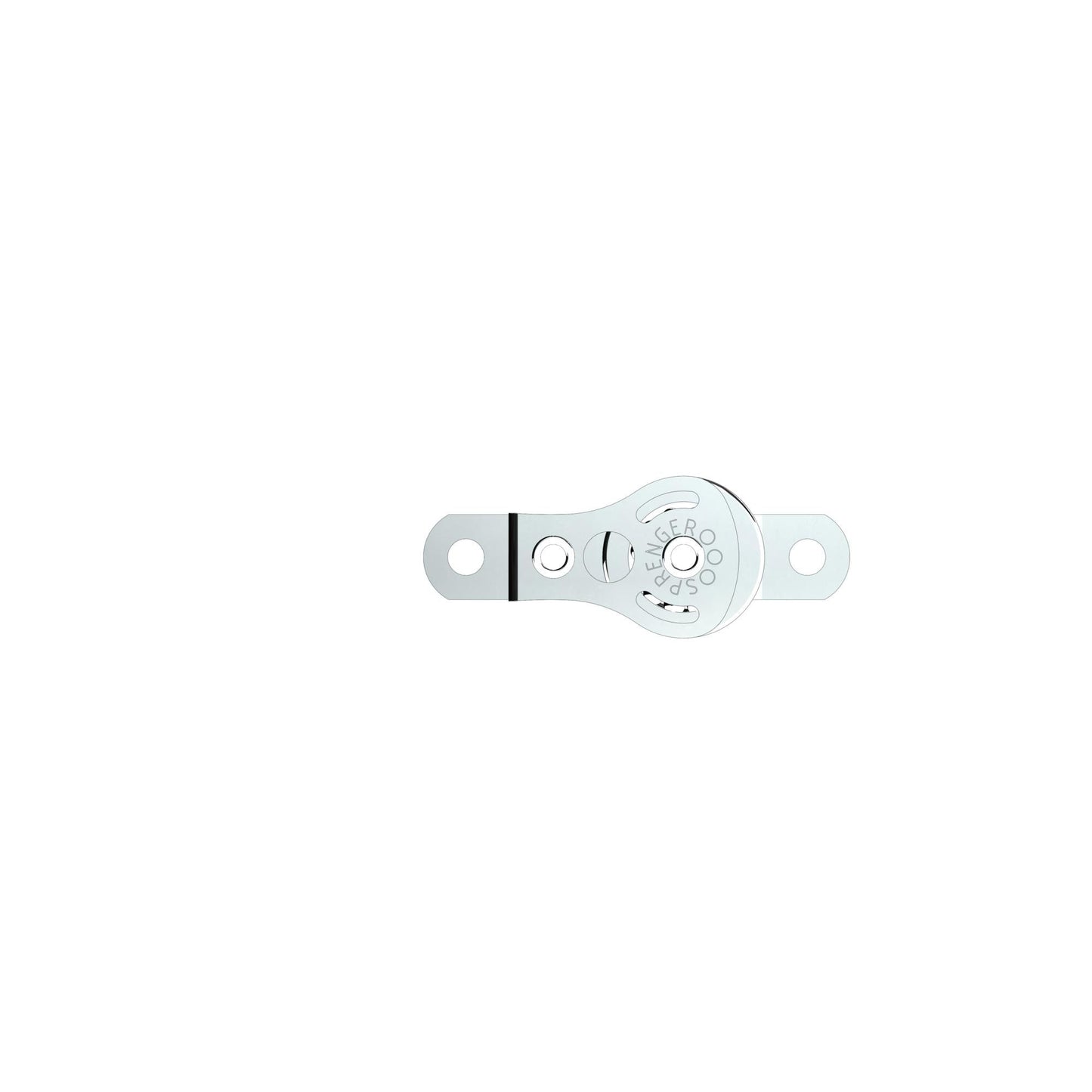 Fixed flat stainless steel pulley Micro 19mm