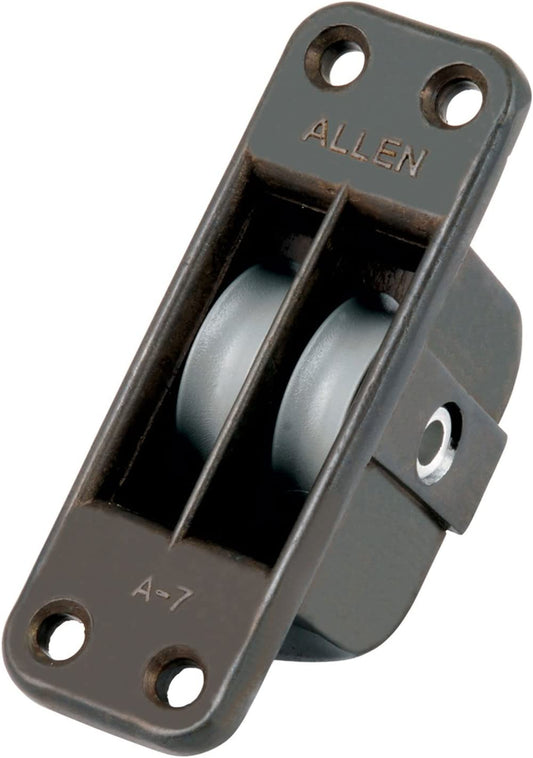 Duo thru-hull, single pulley 6mm Allen A...7