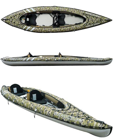 YAKKAIR HP2 fishing inflatable kayak