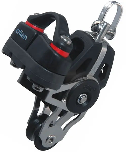 Single pulley 40 mm with becket + Allen A2040SC-677 cam cleat