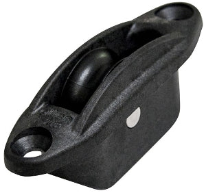 30mm sheave single pulley through-hull