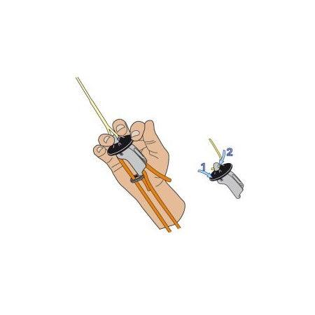 Coinceur Clamcleat trapeze CL253 cl253 aluminium pour voilier