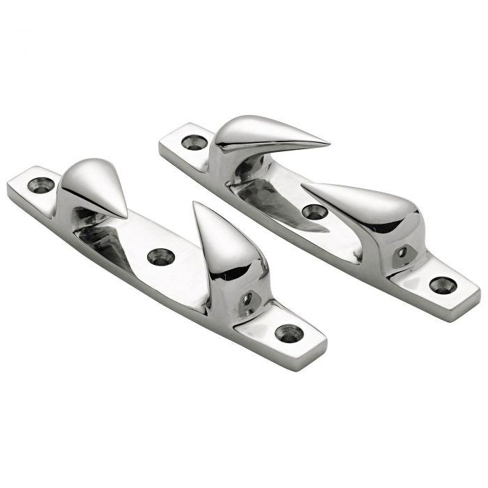 Paire chaumards inox Sprenger bateau pont