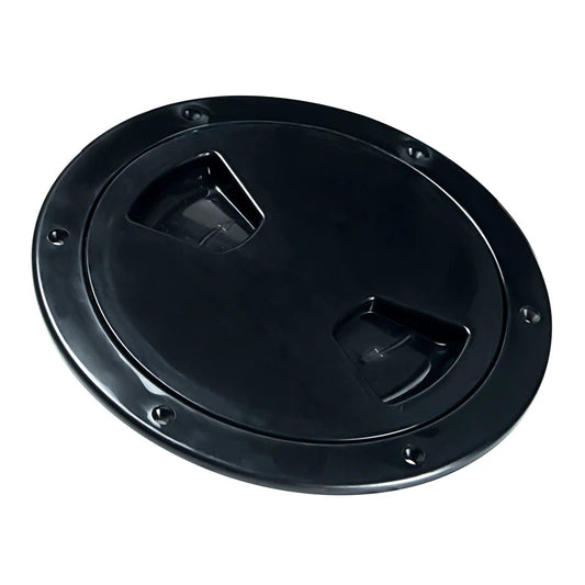 Inspection hatch to screw 102- 203 mm Black