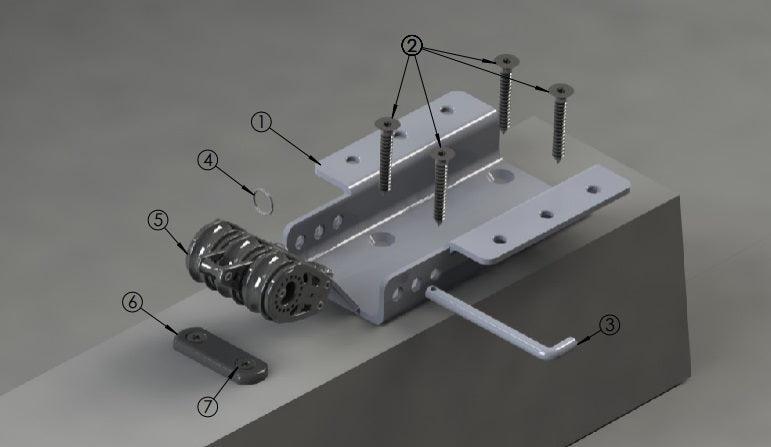 Hobie Ludic Axe Emplanture mât