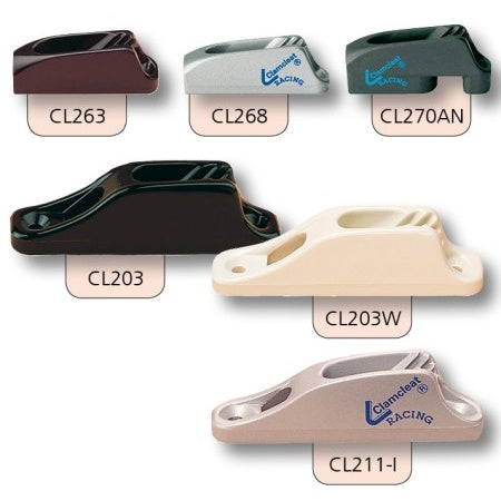 Clamcleat® 1–6 mm Micro – Mk1 – Mk2 – Racing – Omega