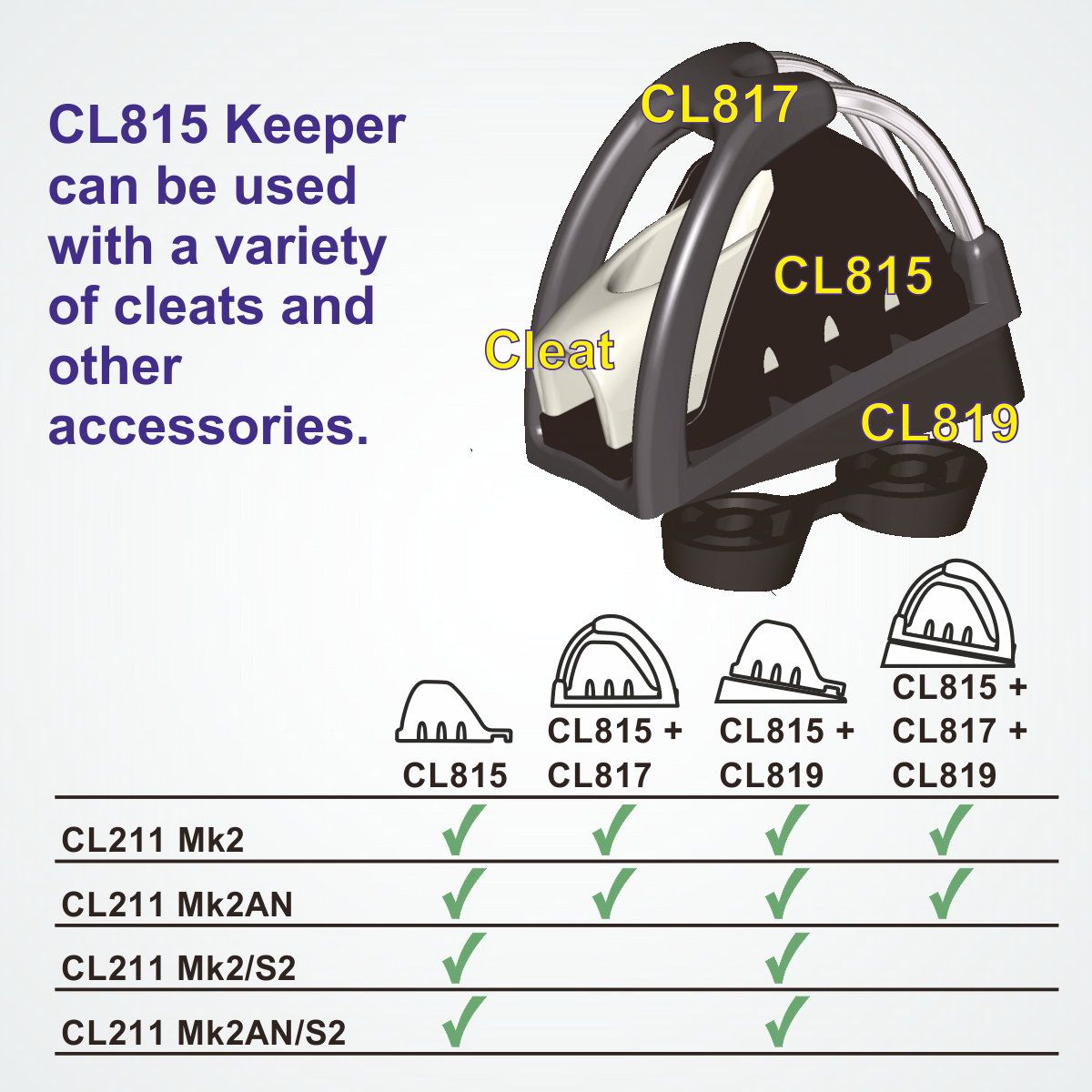 CL815 Halter für CL211Mk2, CL211Mk