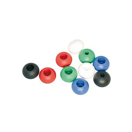 Stopper ball for 6mm rope red