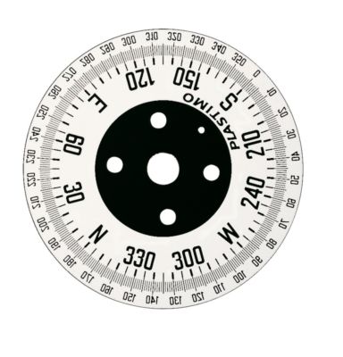 Peilkompass IRIS50 Gelb