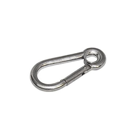 A4 60mm stainless steel eyelet carabiner