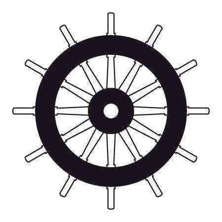 Logo SOLAS - Conformité aux normes de sécurité maritime internationales pour les équipements de sauvetage.