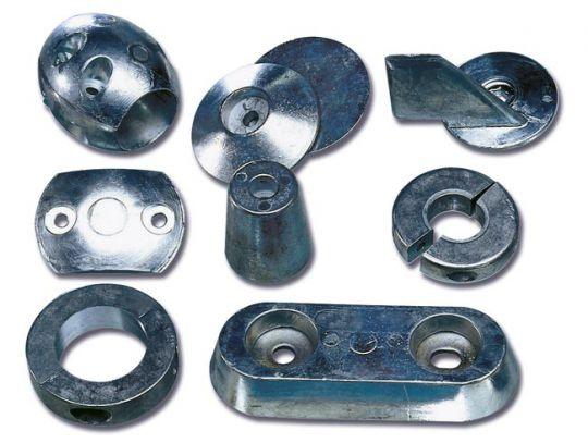 Anodes, Protéger les pièces métalliques, anode de coque, anode de gouvernail, anode moteur, volvo, prix bas, livraison rapide