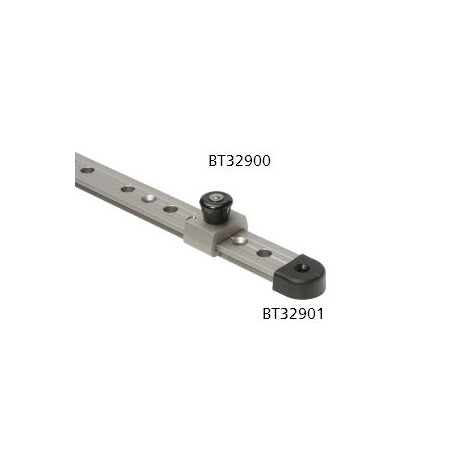 Accessoires Barton rail génois T-Track 32 mm aluminium marin robustes.