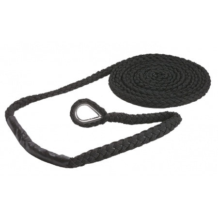 Amarre d’extension ROBLINE noire avec amortisseur