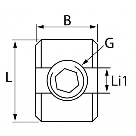 Anneau de blocage pour câble Compact Inox