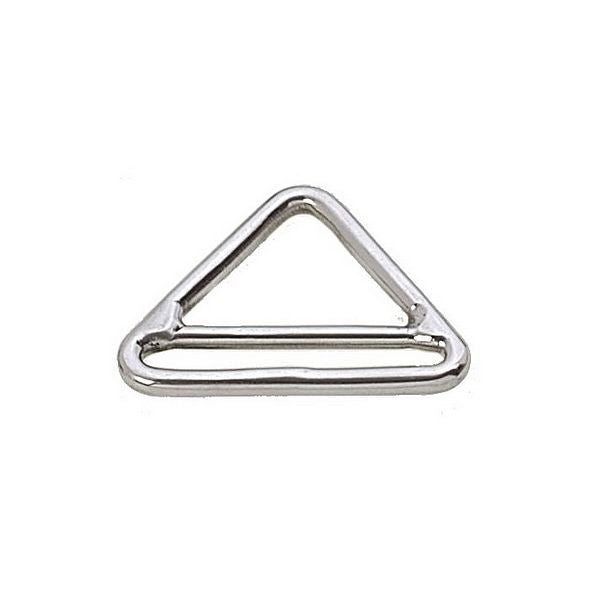 Anneau triangle avec barre inox 5x51 mm Viadana 55.06