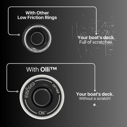 anneaux aluminium low friction EASYSEA OLLI