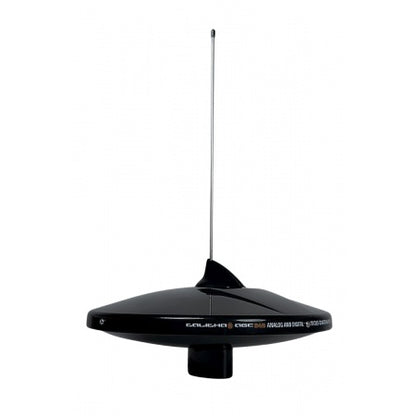 Antenne TV/FM/DAB marine à gain automatique GLOMEX TALITHA noir